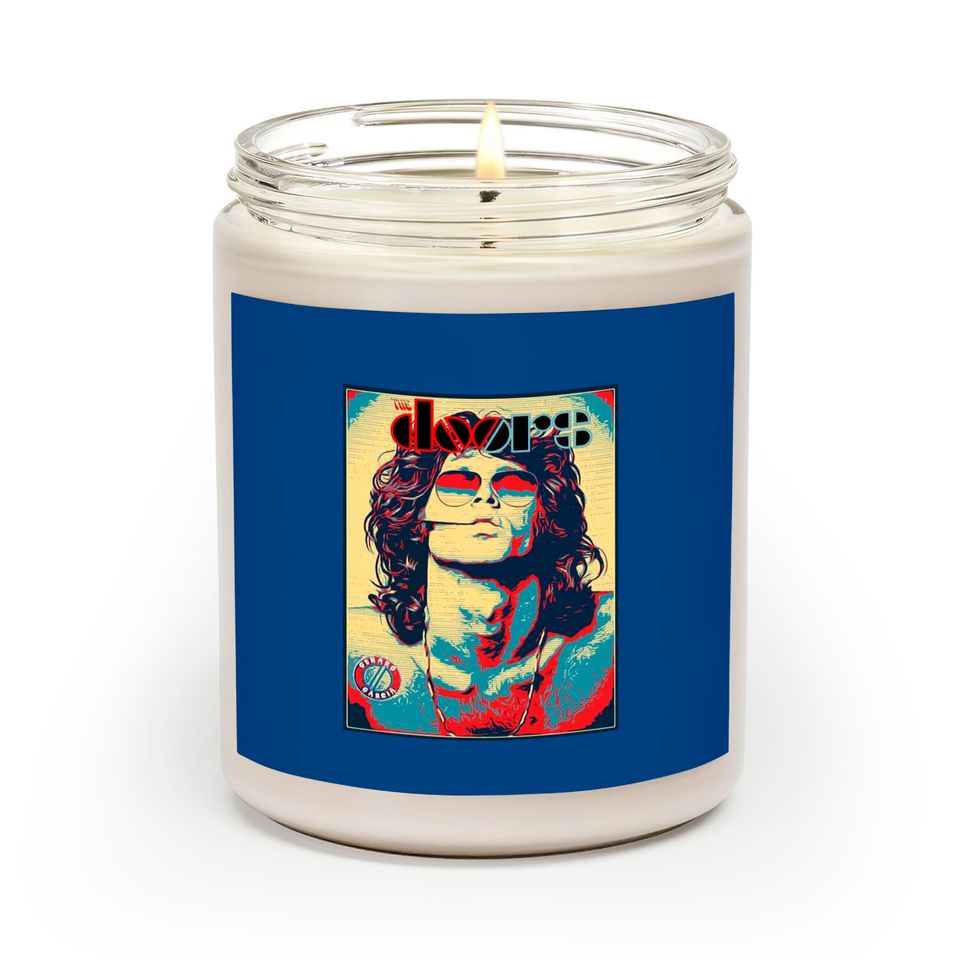 The Doors Jim Morrison American Poet  Rock Music Scented Candles