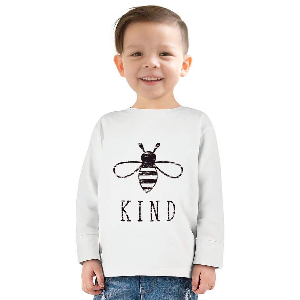 Bee Kind Shirt, Motivational tshirt, Save the bees shirt, Quotes about life, Bee  Kids Long Sleeve T-Shirts, Bee lover gift