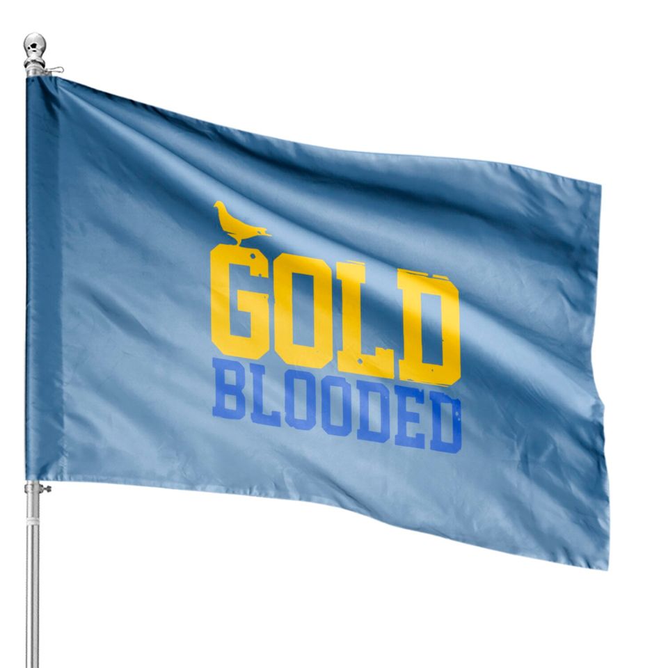 Warriors Gold Blooded 2022 House Flag, Gold Blooded unisex House Flags
