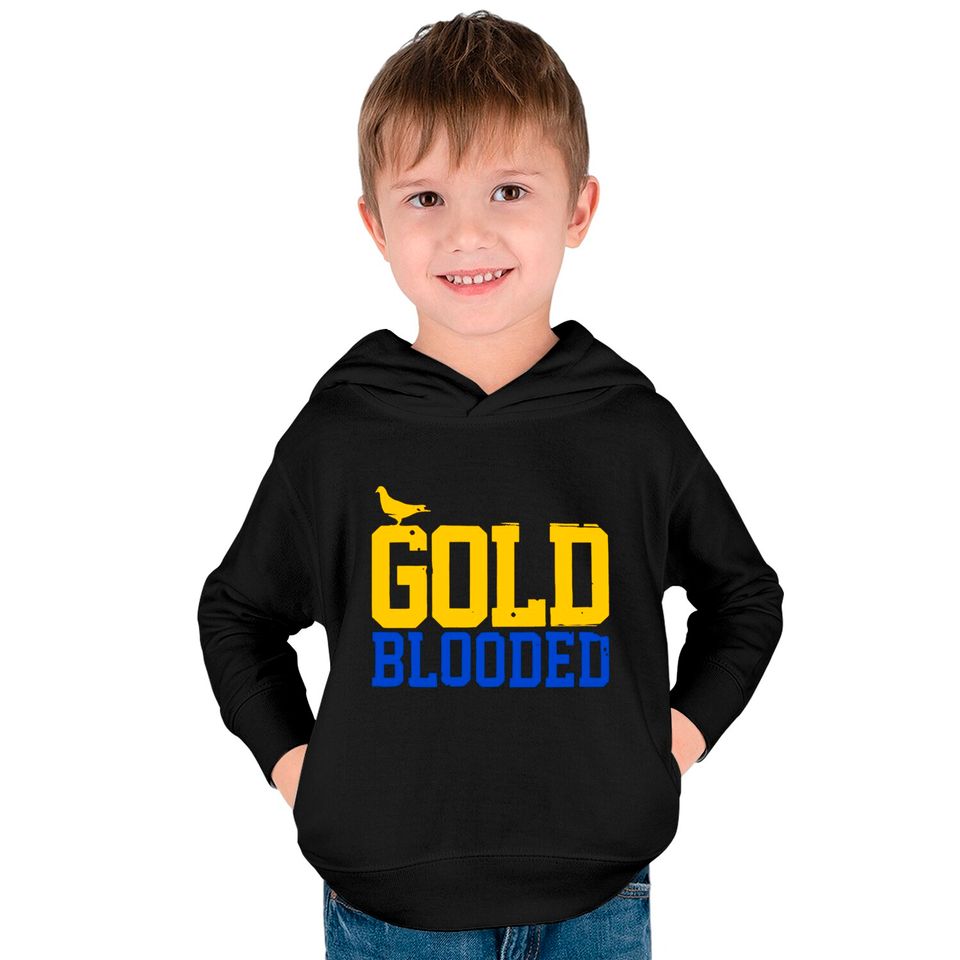 Warriors Gold Blooded 2022 Shirt, Gold Blooded unisex Kids Pullover Hoodies