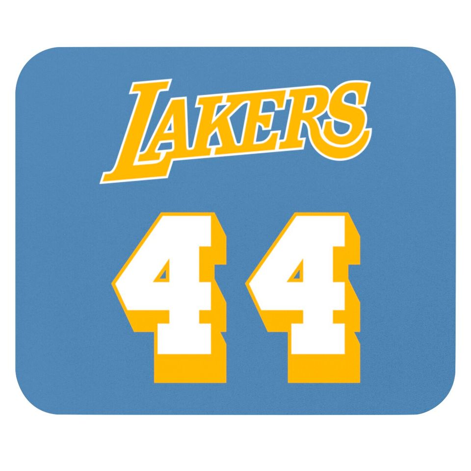 Jerry West Jersey - Jerry West - Mouse Pads