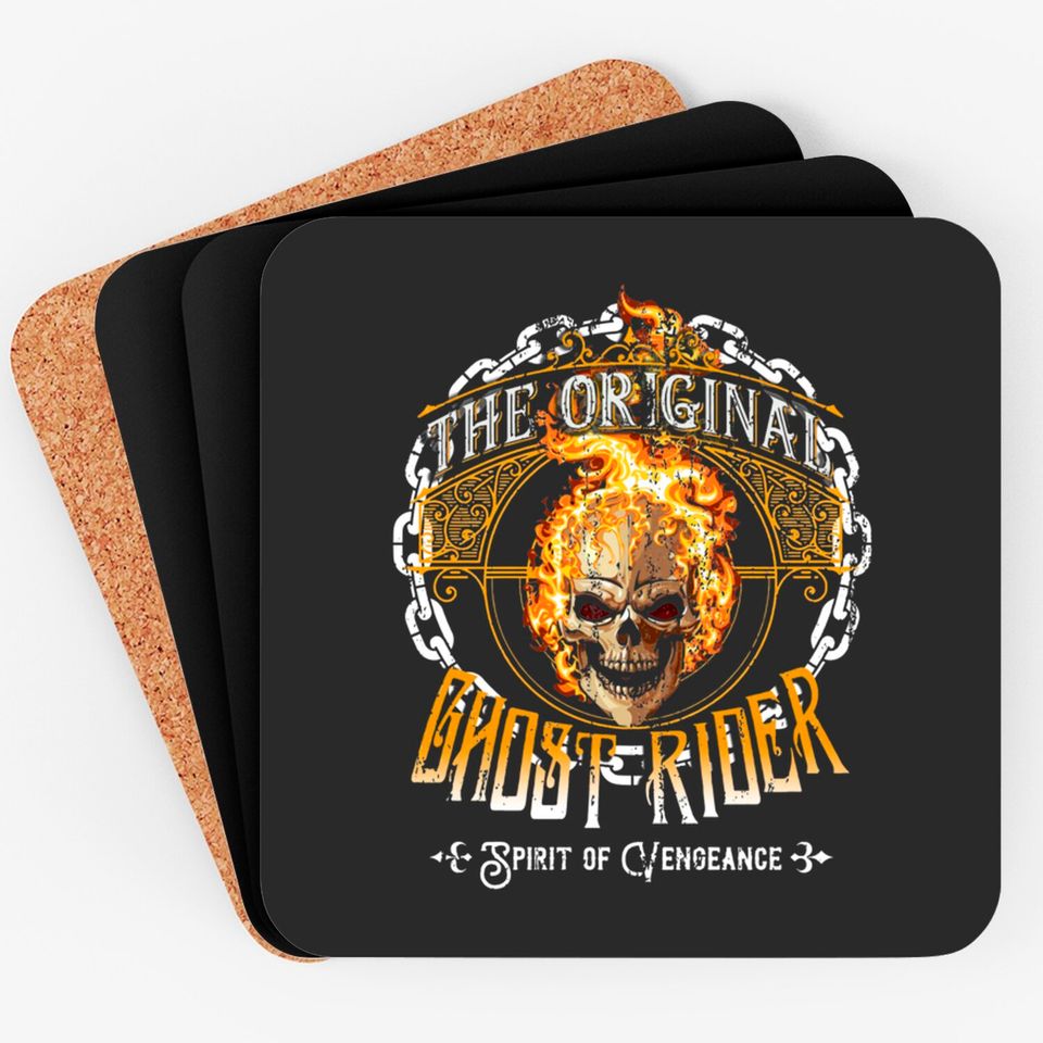 The Original Ghost Rider, distressed - Ghost Rider - Coasters