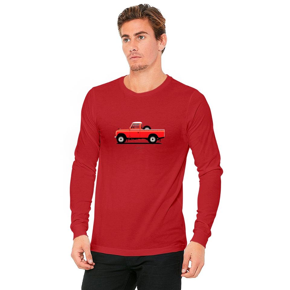 Series 3 PickUp 109 Red - Land Rover - Long Sleeves