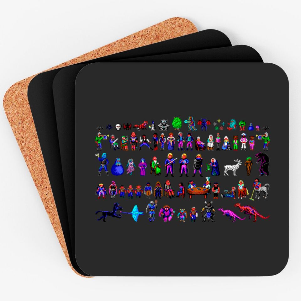 Quest for Glory - Hero's Friends and Foes - Quest For Glory - Coasters
