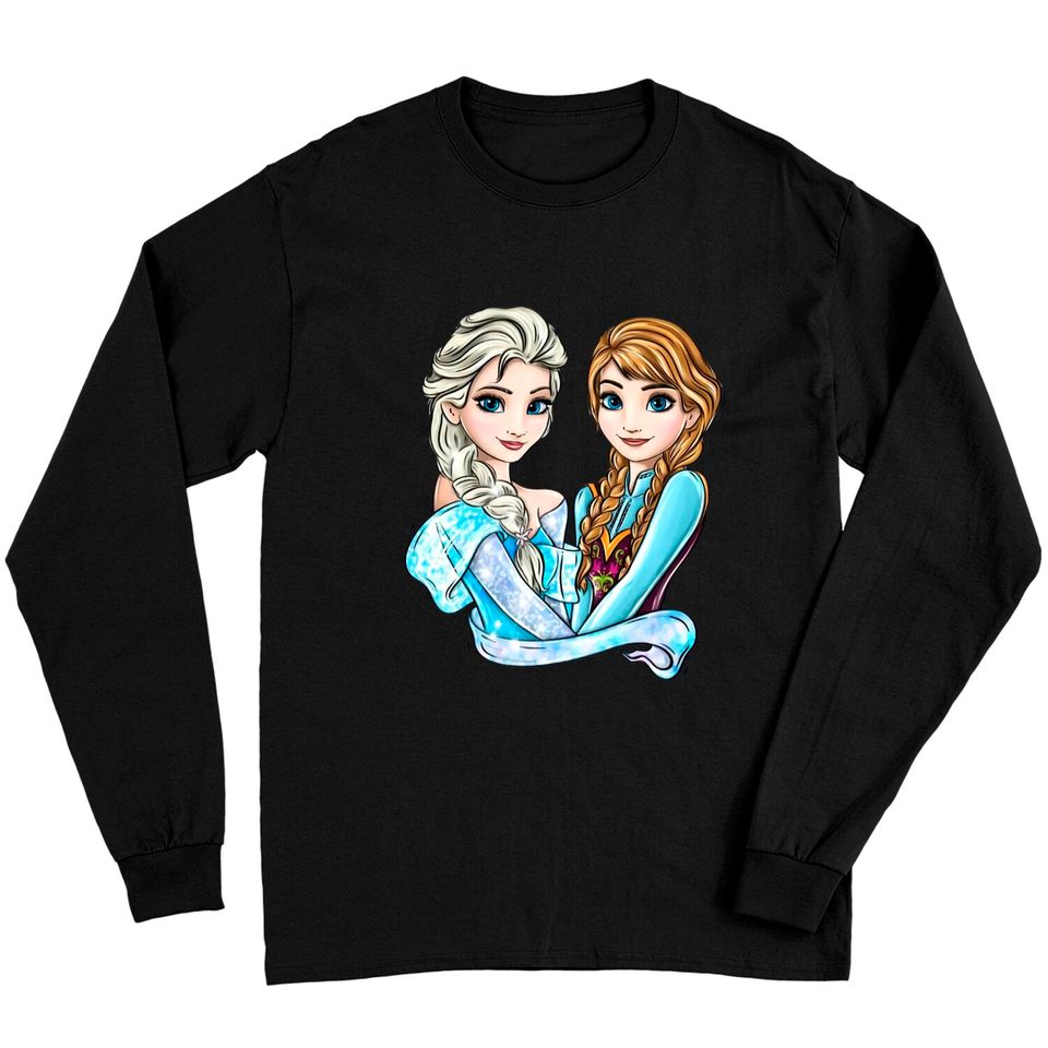 Frozen 2 Princess Elsa Anna Long Sleeves