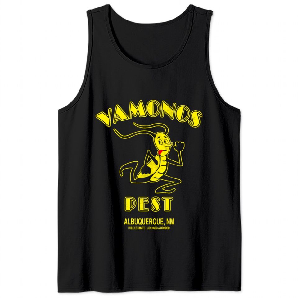 Vamonos Pest Control Logo Tank Tops