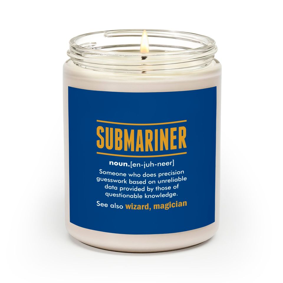 Submariner Wizard Magician Scented Candles