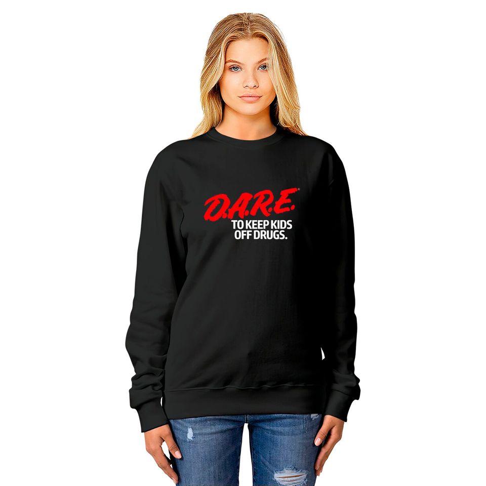D.A.R.E. (Dare) Vintage 90's Logo Sweatshirts