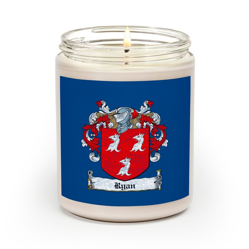 Ryan Family Crest Apparel Clothing Scented Candles
