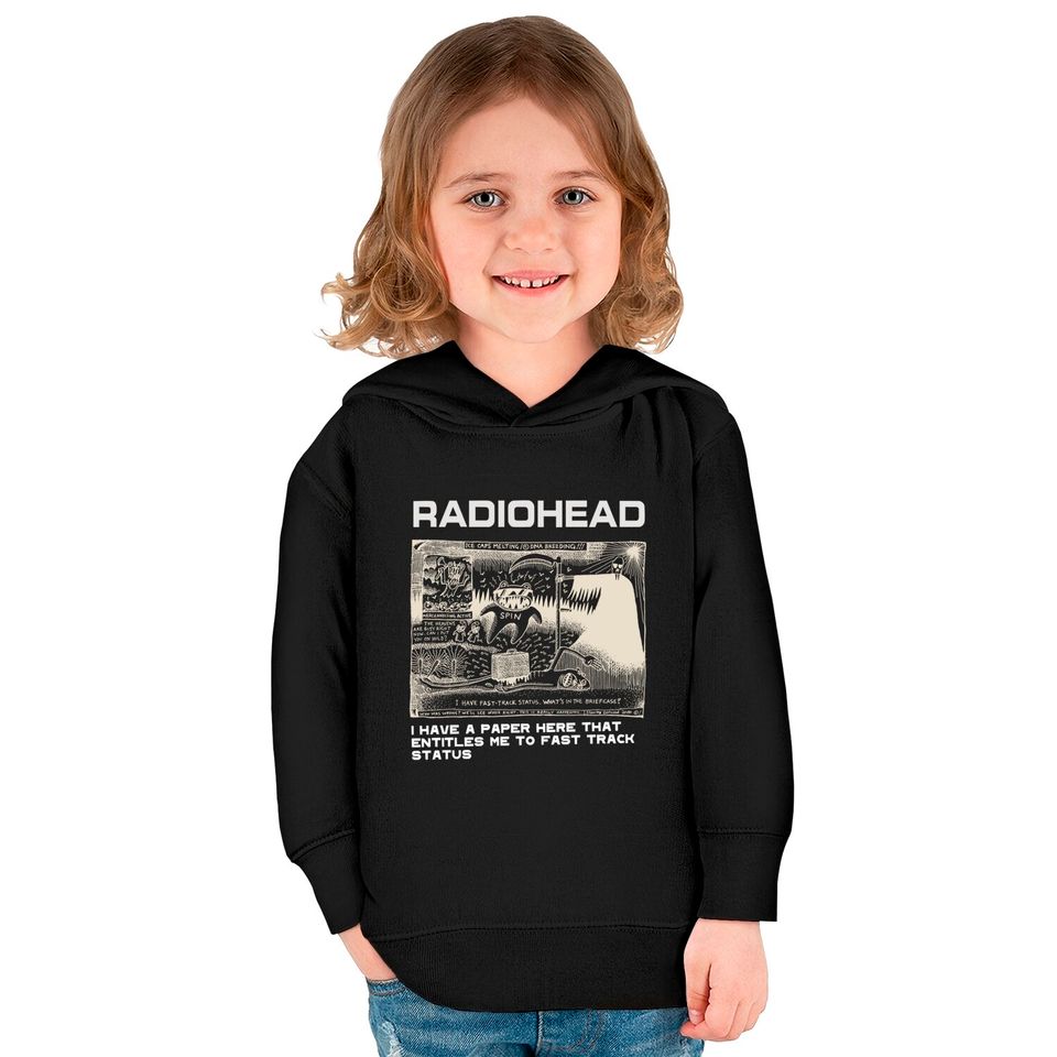 Radiohead Kids Pullover Hoodies