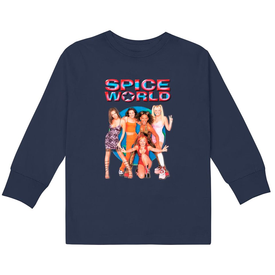 Spice Girls World Tour   Kids Long Sleeve T-Shirts