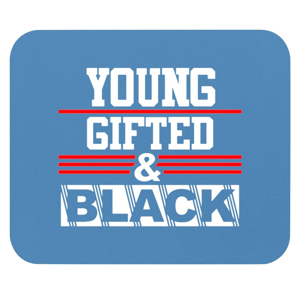 Young Gifted & Black Juneteenth History Month Mouse Pads