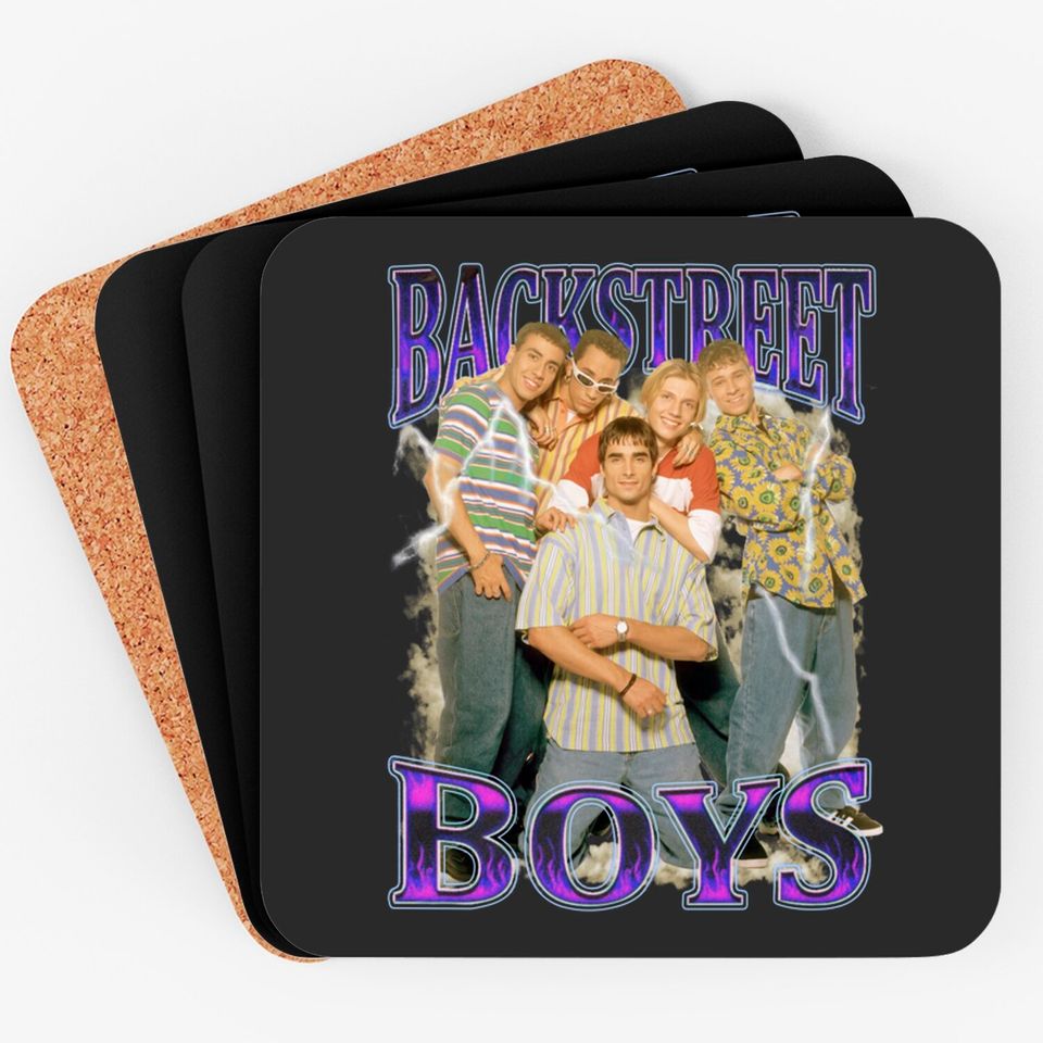 Backstreet Boys Coasters, Vintage 90s Music Coasters