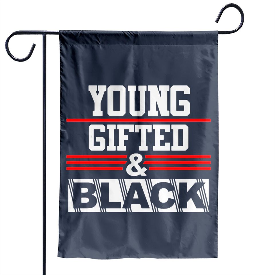 Young Gifted & Black Juneteenth History Month Garden Flags