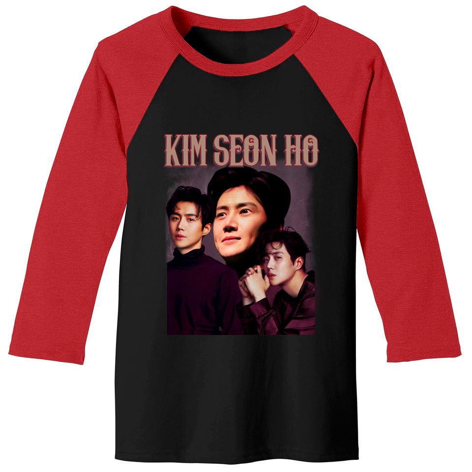 Vintage Kim Seon Ho Shirt Merchandise Bootleg Movie Television Series South Korean Baseball Tees ClassicRetro Graphic Unisex Sweatshirt Hoodie NZ89