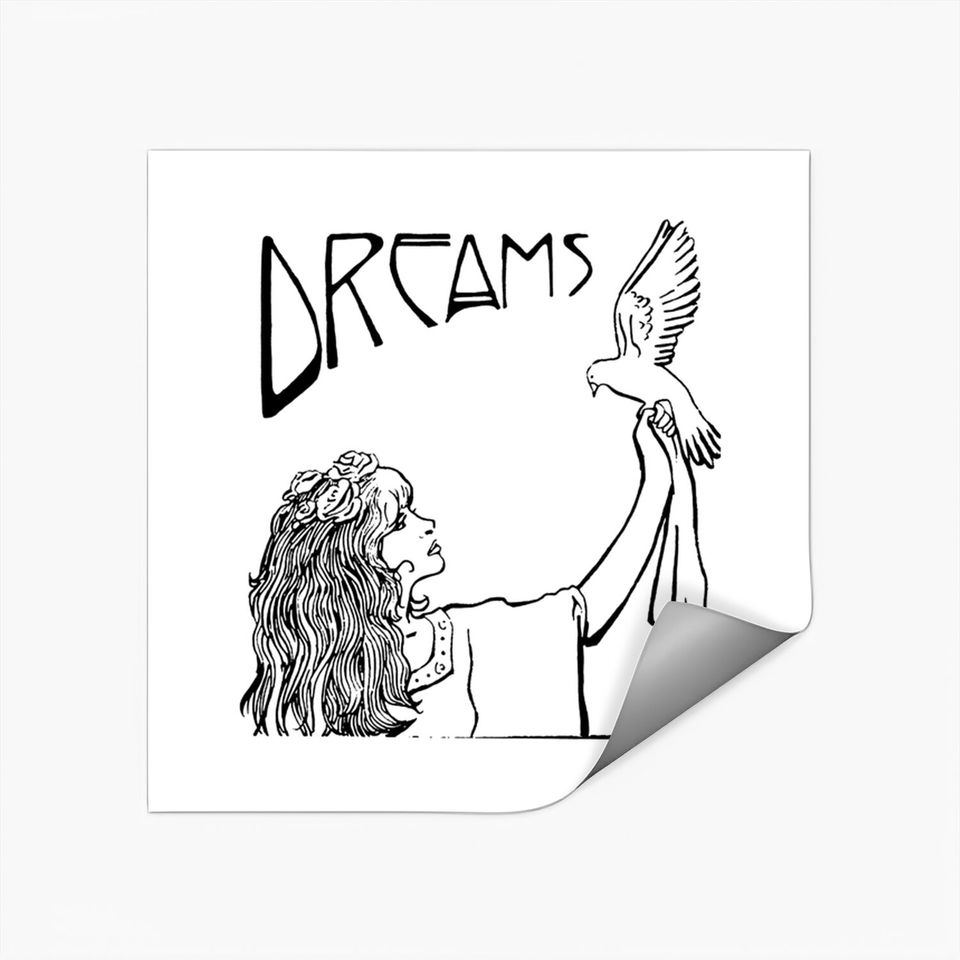 Stevie Nicks Dreams Art Nouveau Style Fleetwood Mac Stickers