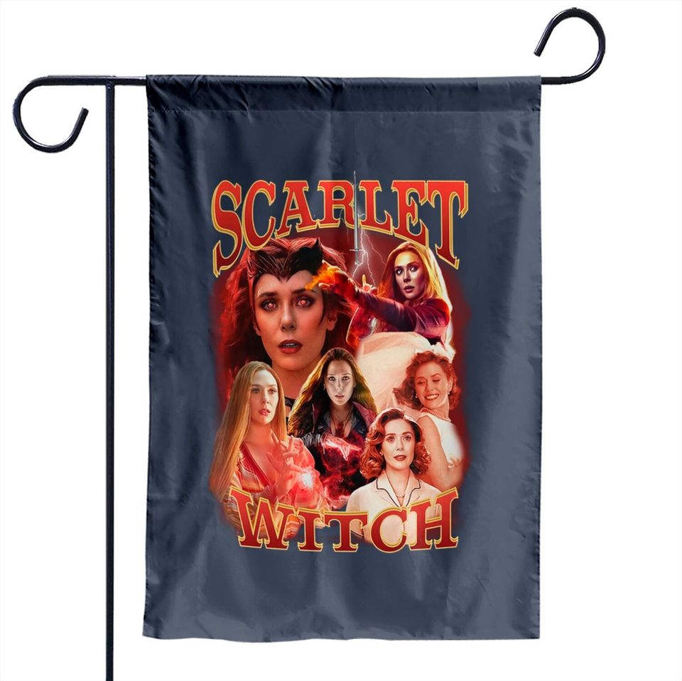 Scarlet Witch Garden Flags