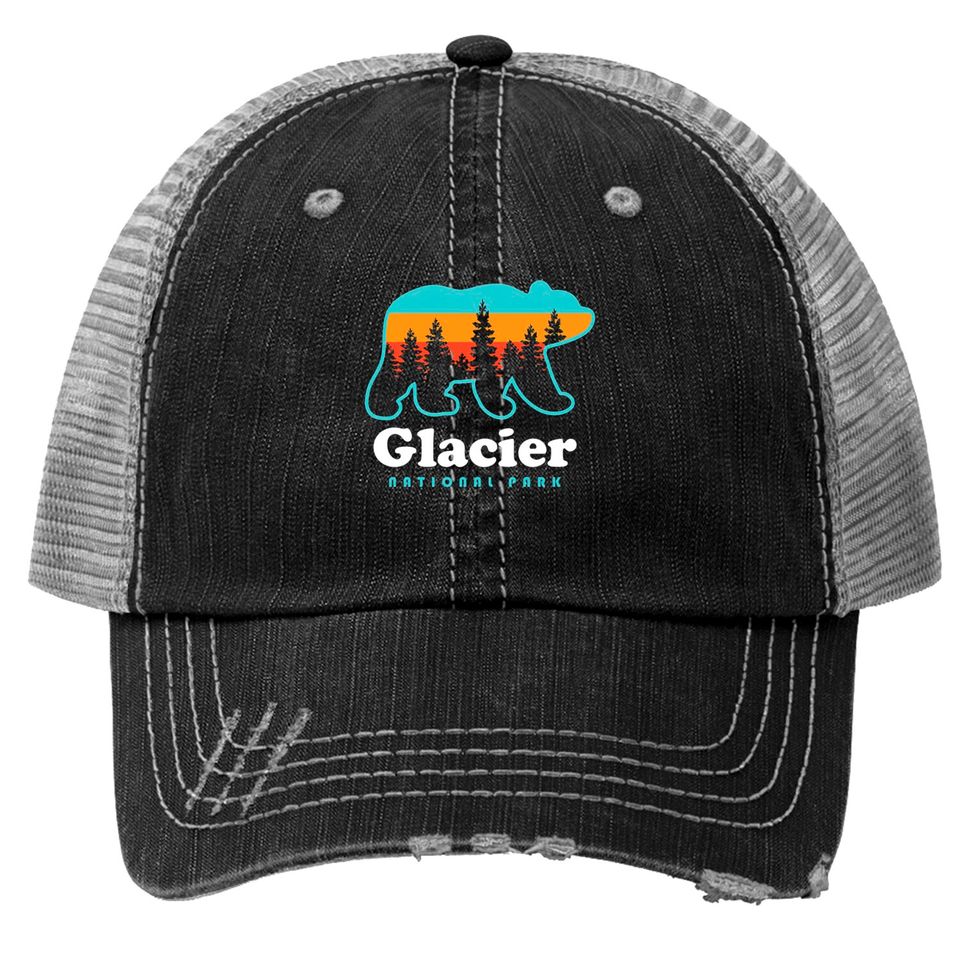 Glacier National Park Trucker Hats