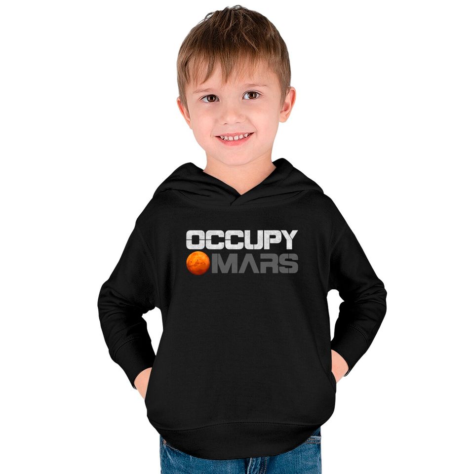 Occupy Mars Shirt Kids Pullover Hoodies