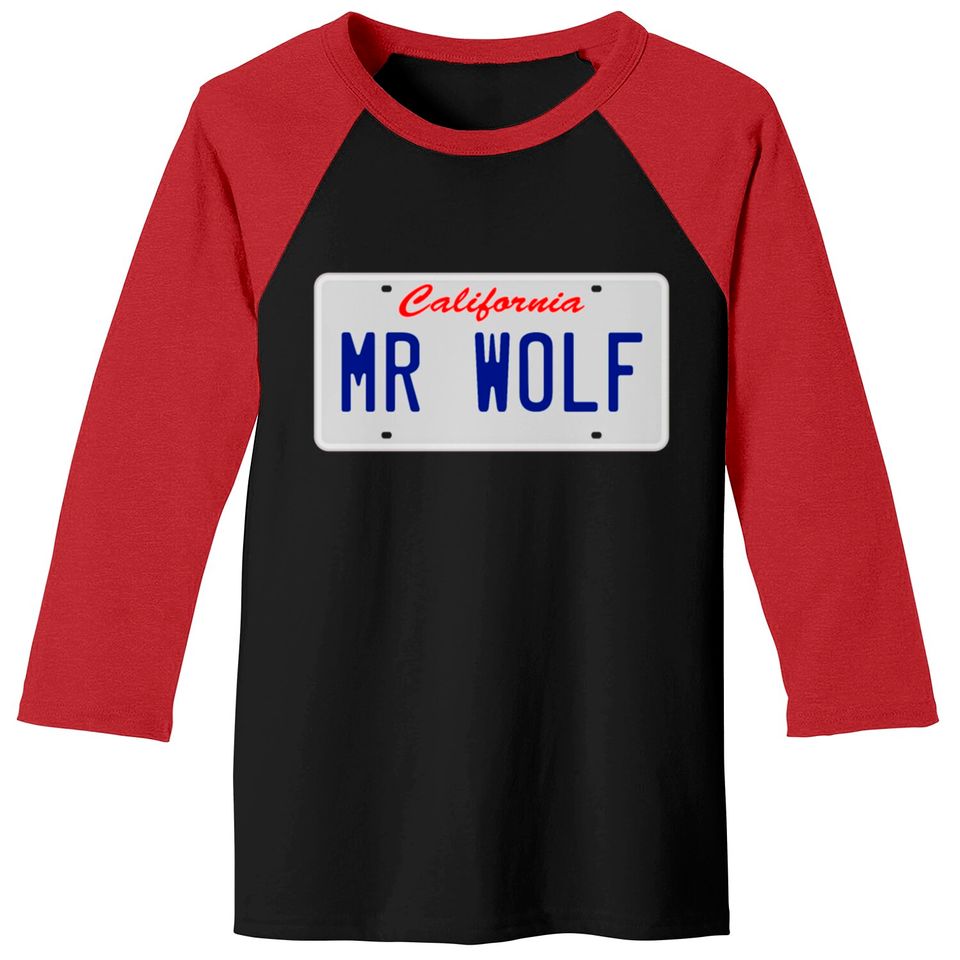 Mr. Wolf - Pulp Fiction Baseball Tees