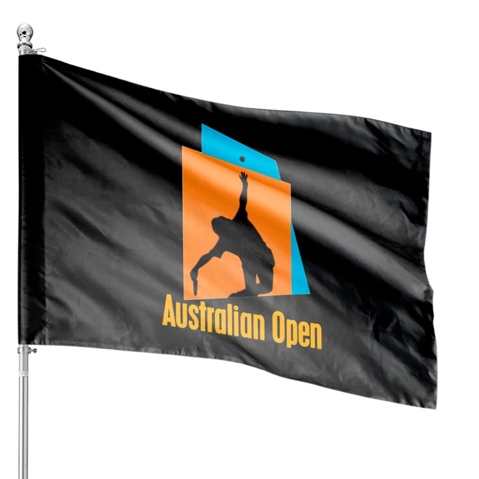 Australian Open Logo House Flags