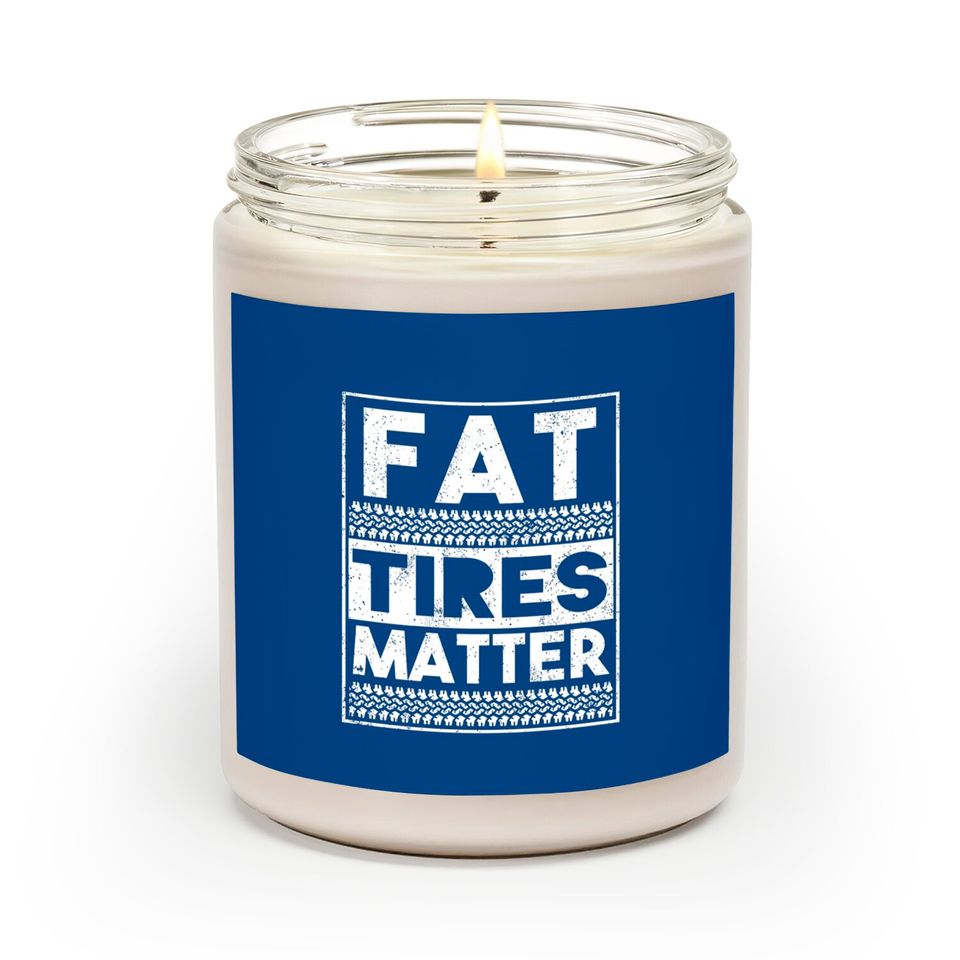 Drag Racing Fat Tires Matter Scented Candles