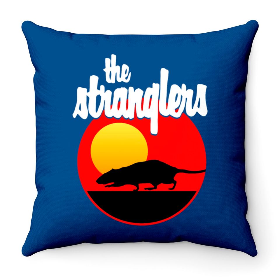 The Stranglers Fan Art Throw Pillows