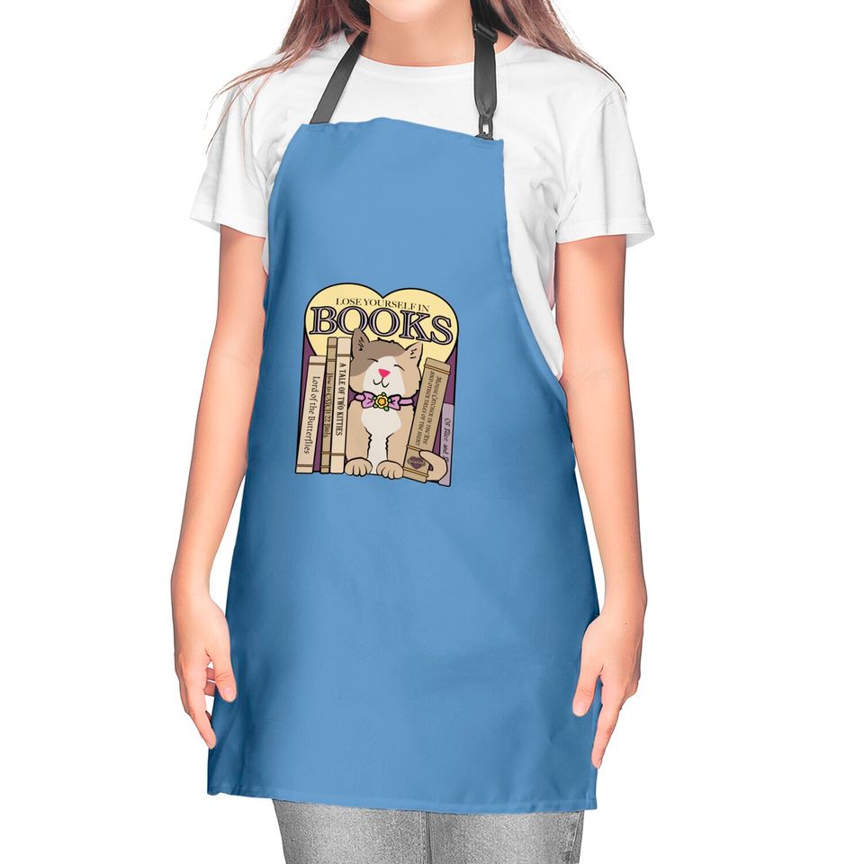 Lose Yourself in Books - Library - Kitchen Aprons