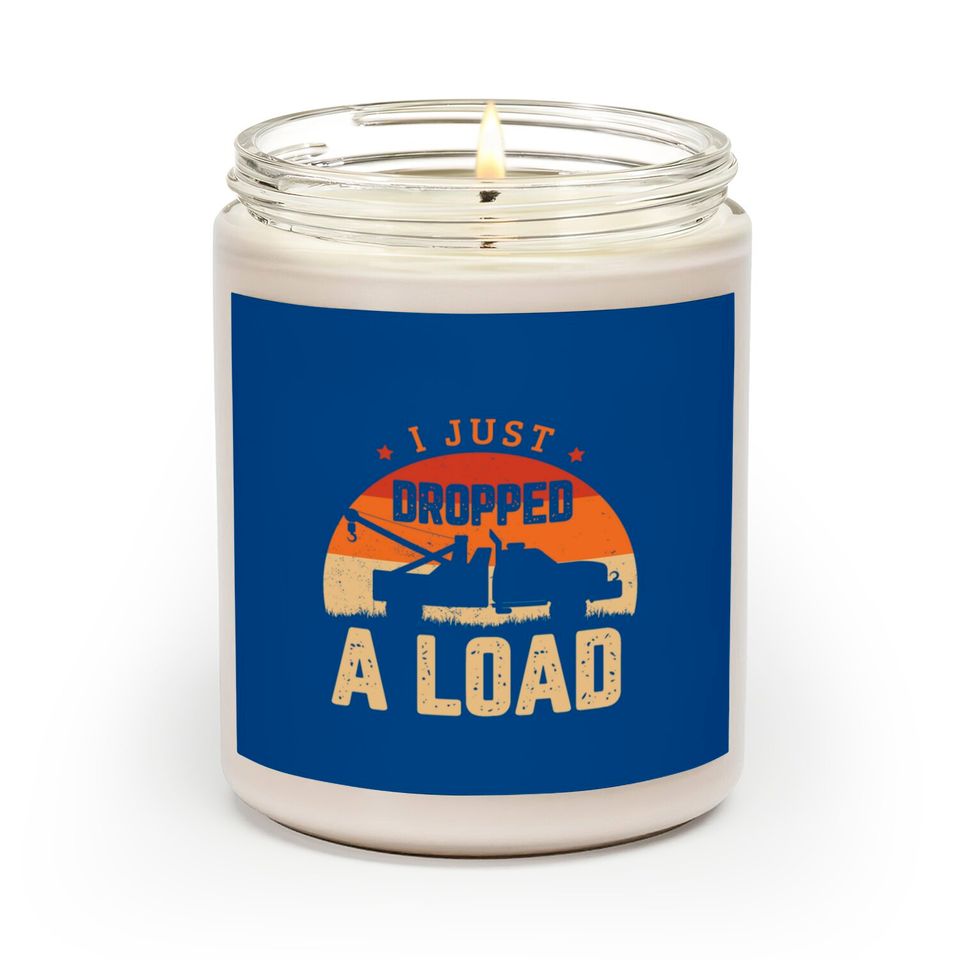 Tow Truck Tow trucker Truck Driver Scented Candles