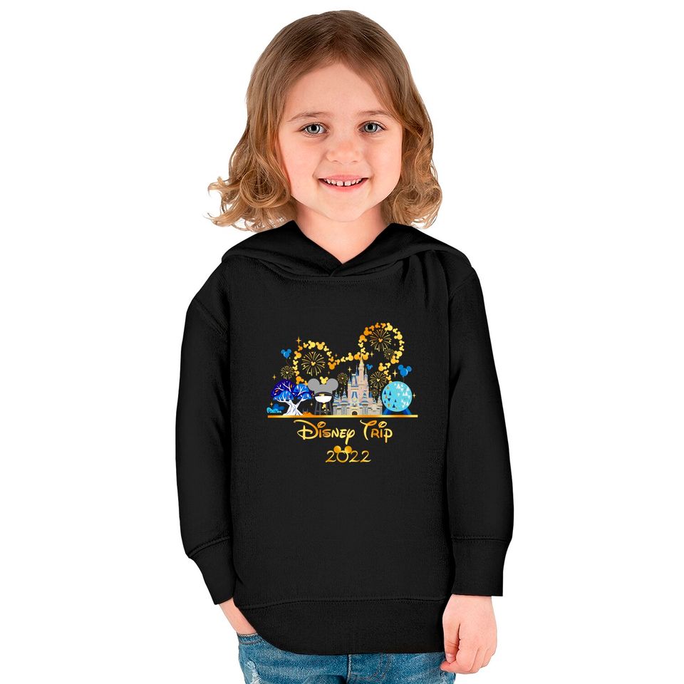 Personalized Disney Family Kids Pullover Hoodies, Disney Mickey Minnie Kids Pullover Hoodies, Disneyworld Kids Pullover Hoodies 2022