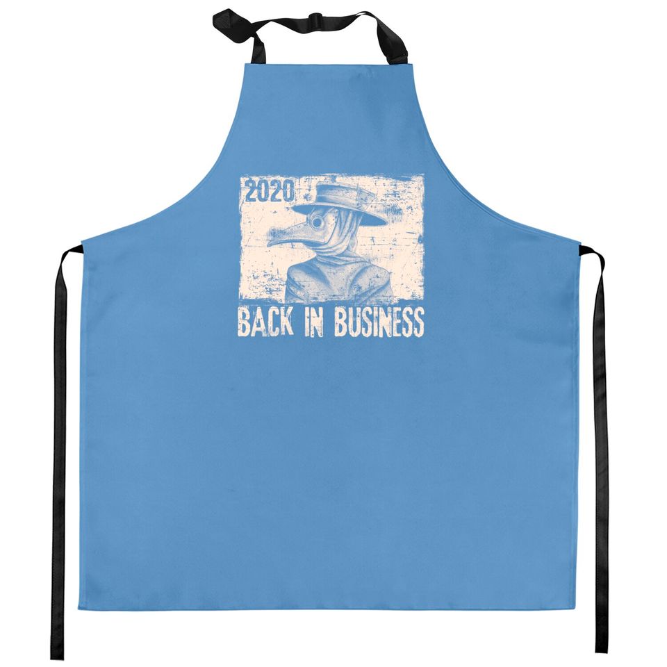 2020 Back In Business Medieval Plague Doctor Top Kitchen Aprons
