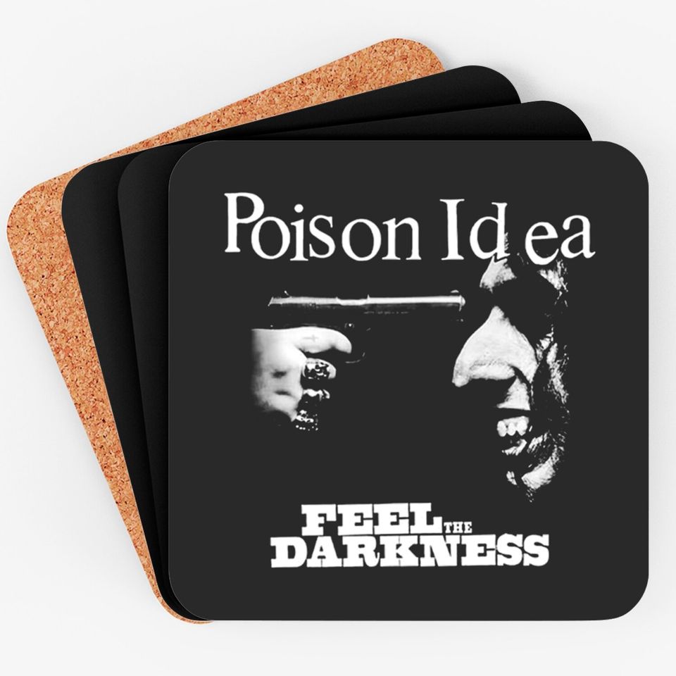 Poison Idea Feel The Darkness Coaster Coasters