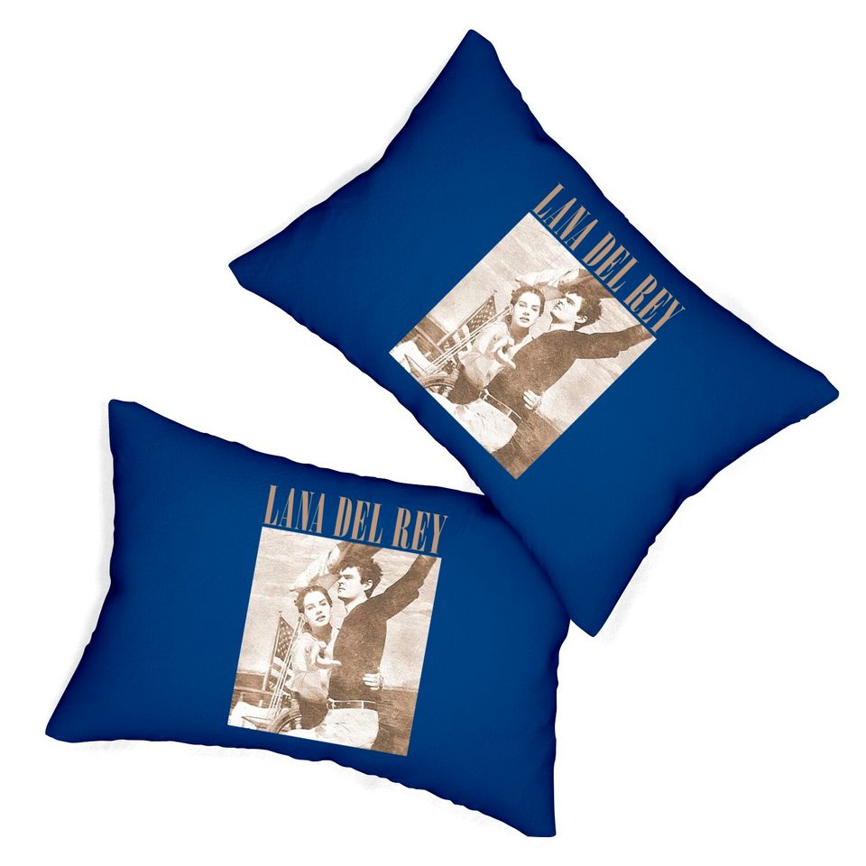 Lana Del Rey Albums Lumbar Pillows