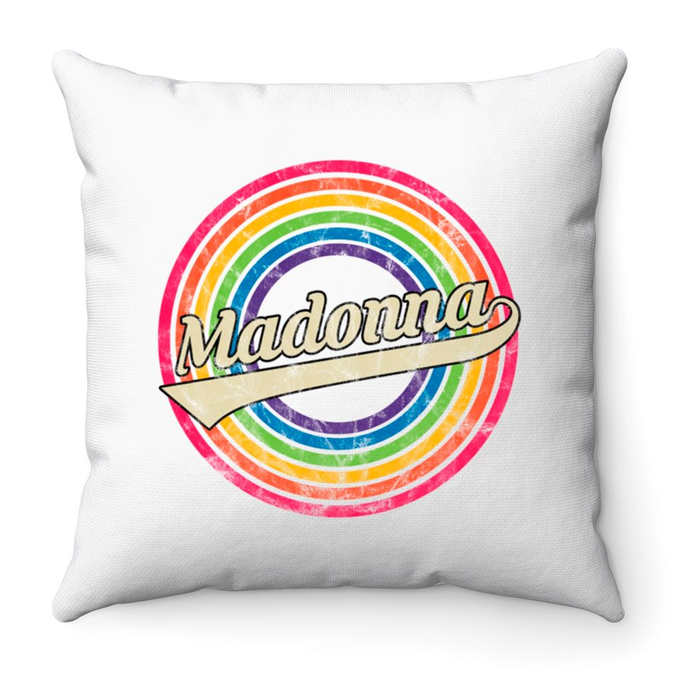 Madonna Classic Throw Pillows