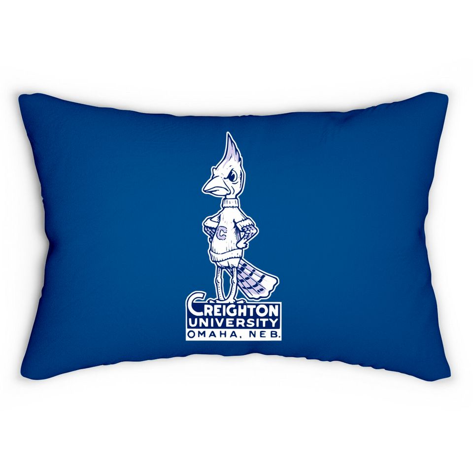 Restored Bluejays Design #1 - Creighton University - Lumbar Pillows