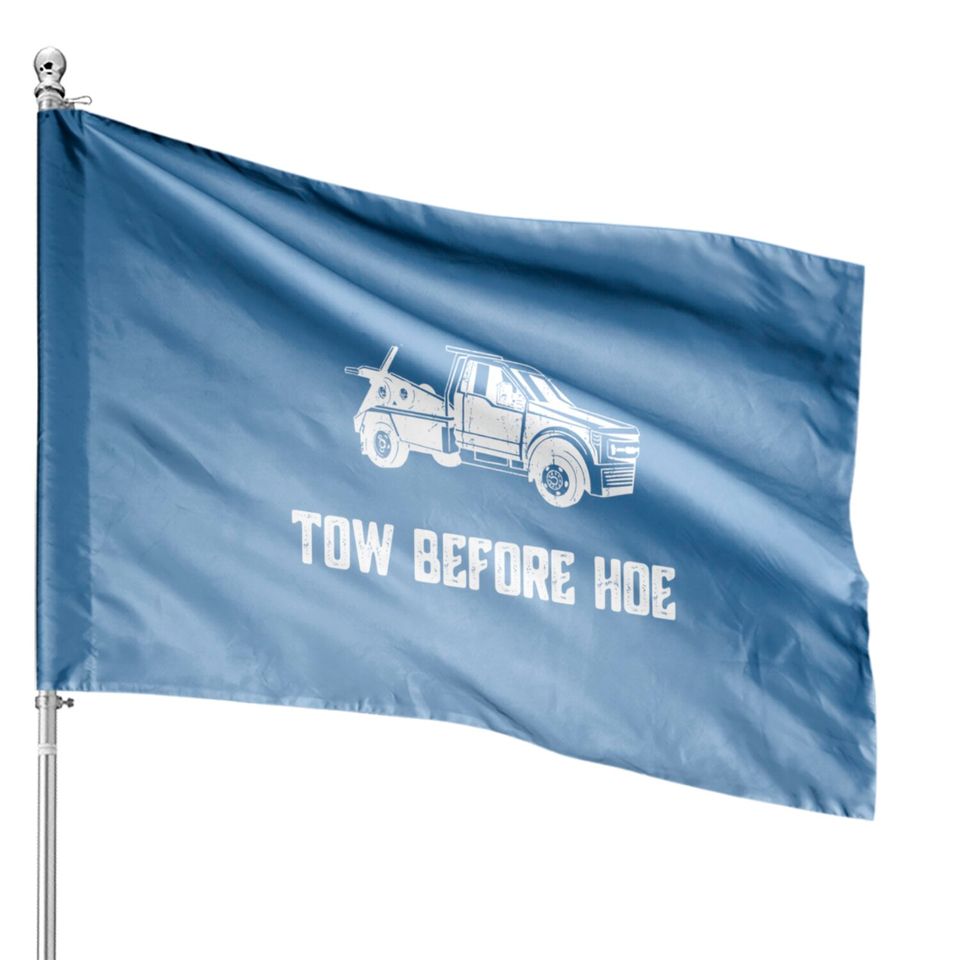 Tow Truck House Flags
