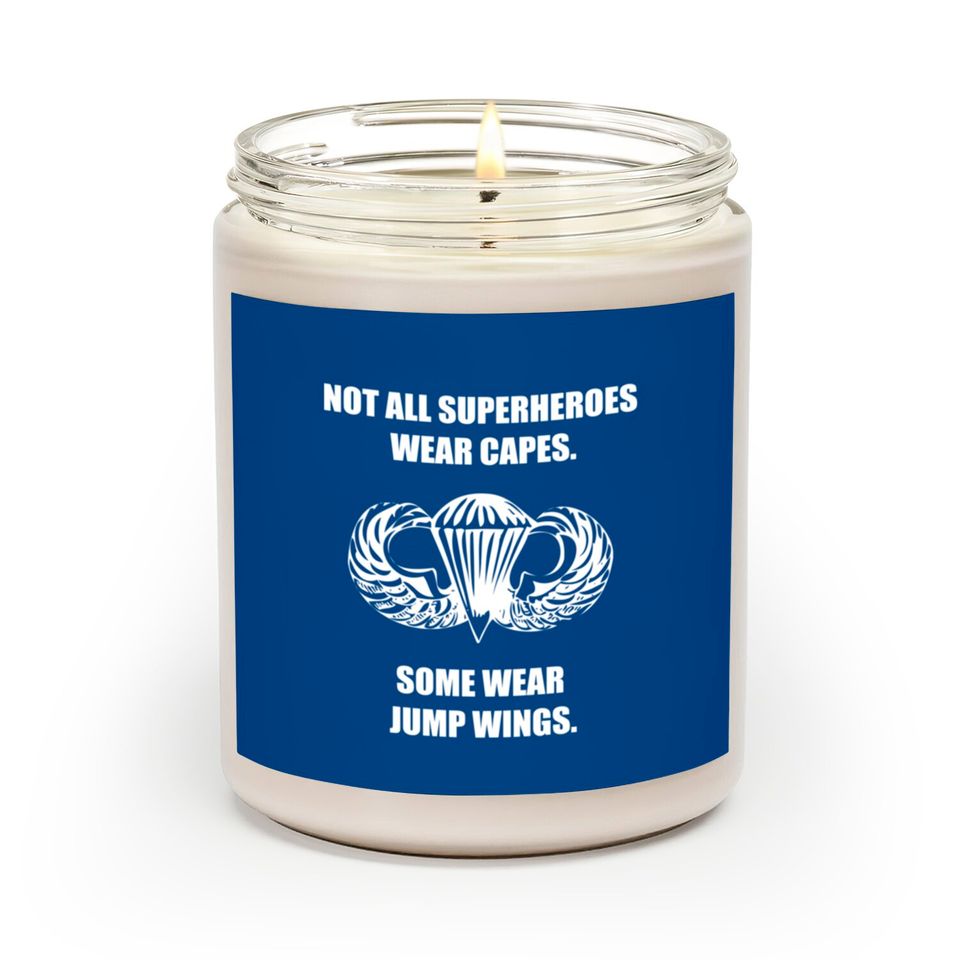 Airborne Jump Wings Scented Candles