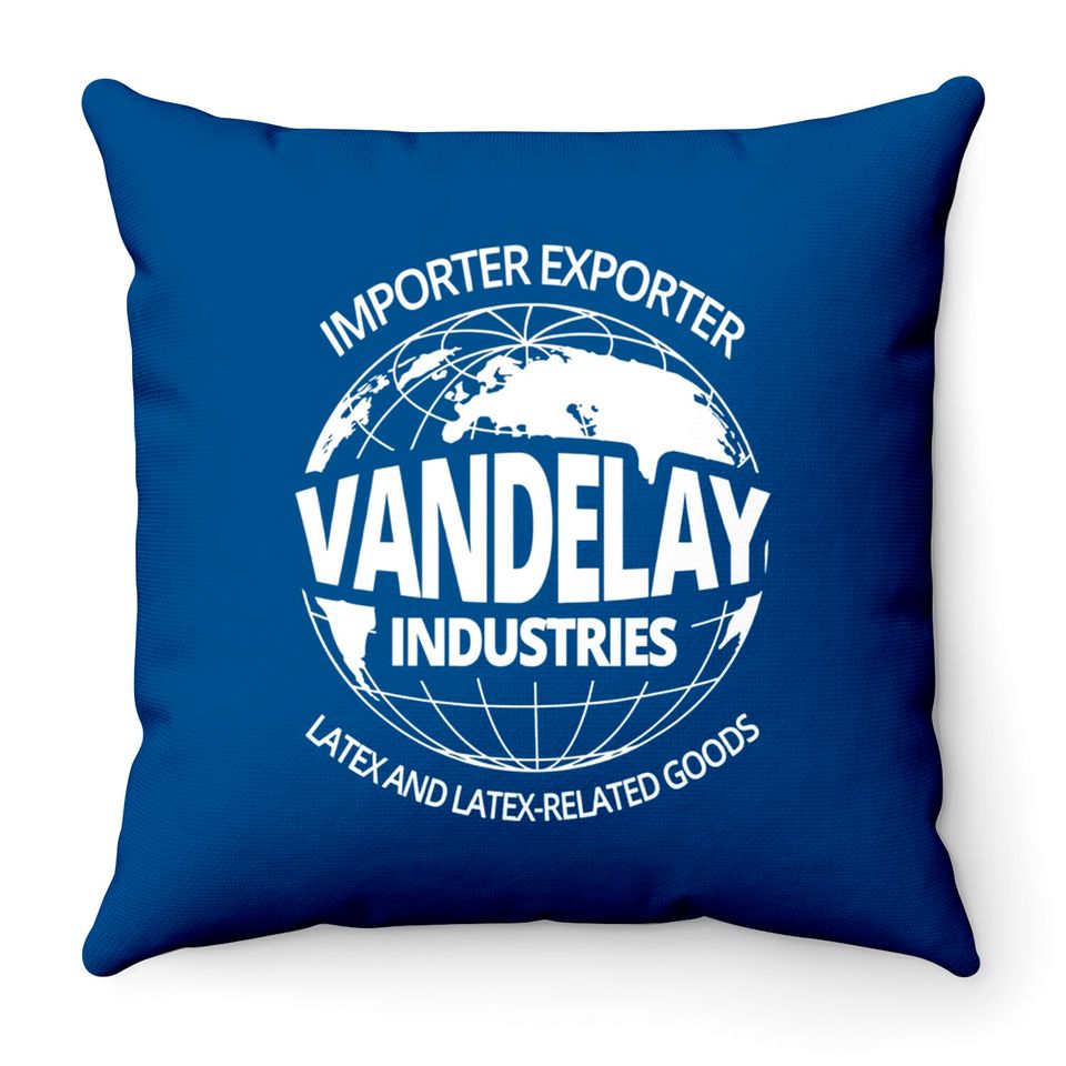 Vandelay Industries Throw Pillows