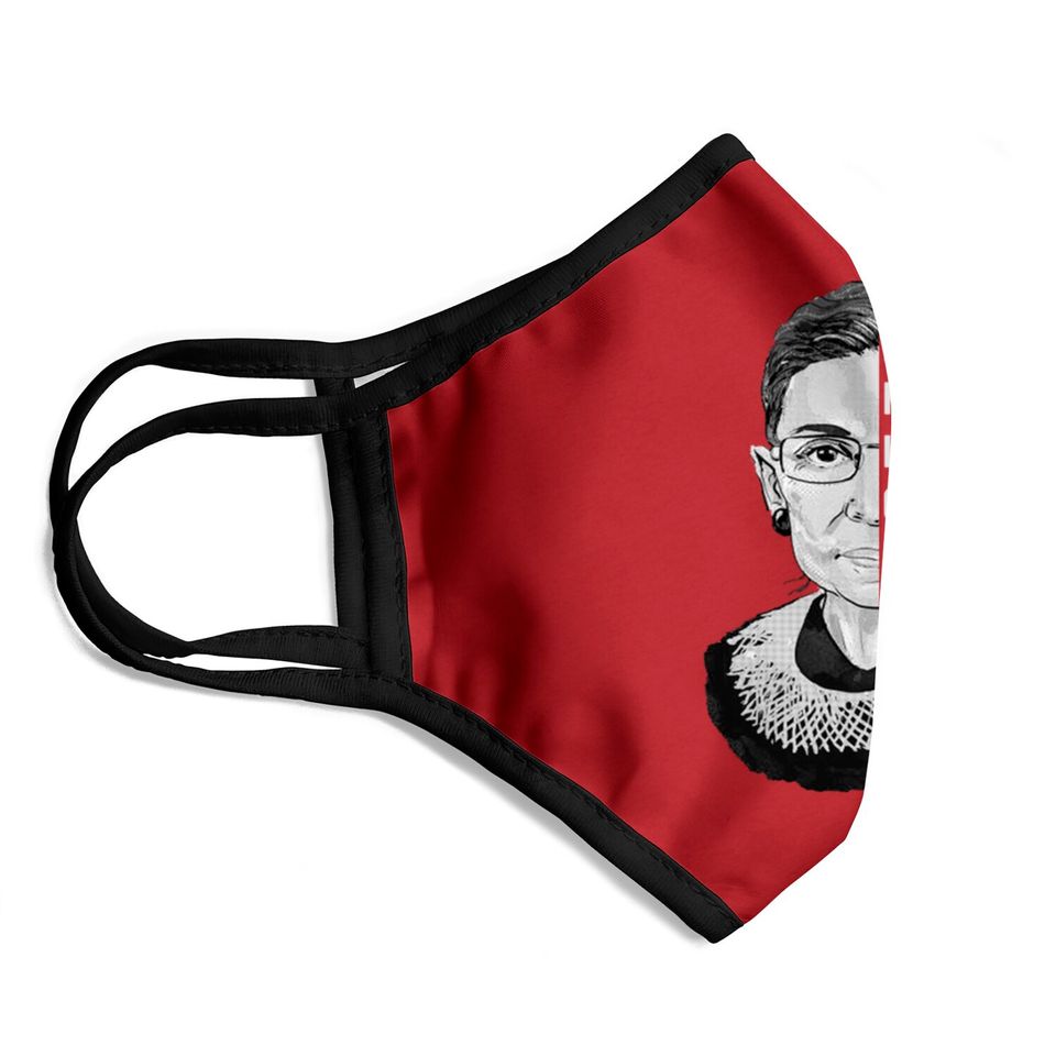 Ruth Bader Ginsburg - I Dissent Ruth Bader Ginsburg Support - Face Masks