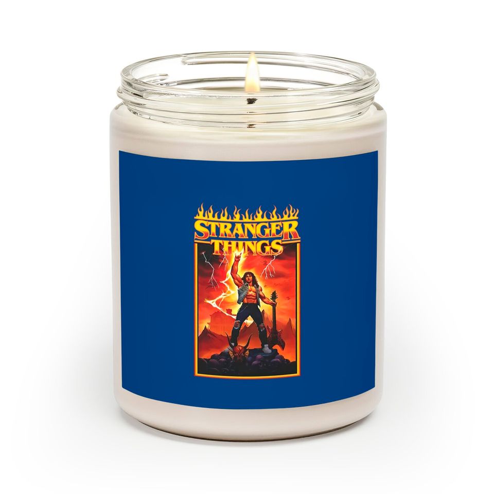 Metal Dude Eddie From ST 4 Scented Candles