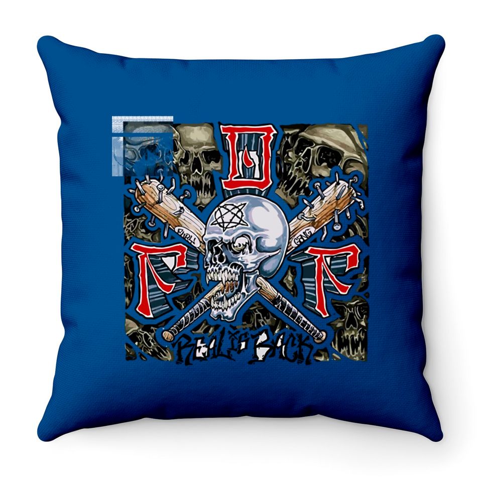 Fury Of Hardcore Five Real Is Back - Hardcore Punk - Throw Pillows