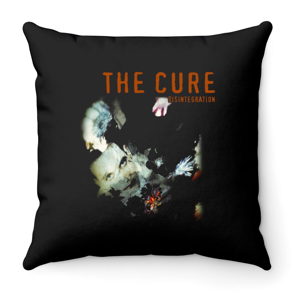 The Cure Throw Pillows
