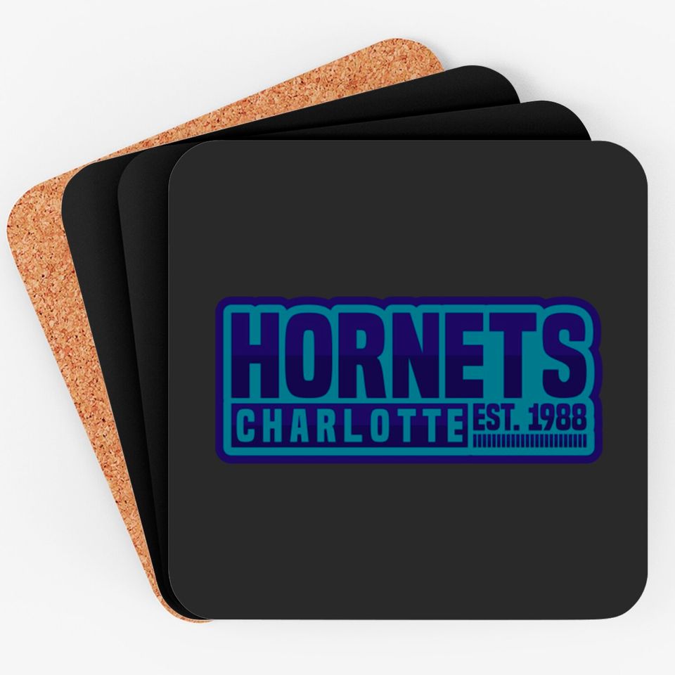 Charlotte Hornets 02 - Charlotte Hornets - Coasters
