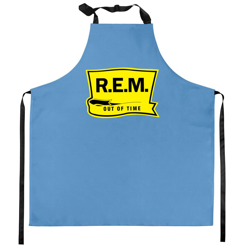 R.E.M. Out Of Time - Rem - Kitchen Aprons