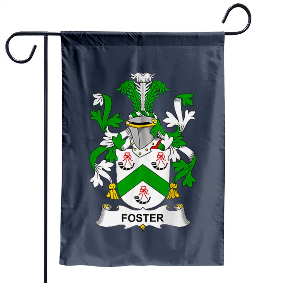 Foster Coat of Arms Family Crest Raglan Garden Flags