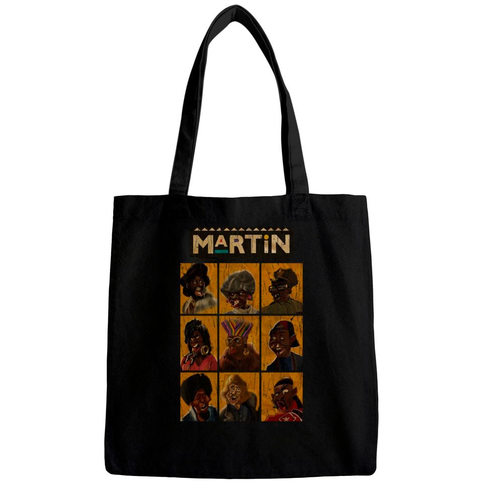 Martin the actor RETRO - Black Tv Shows - Bags
