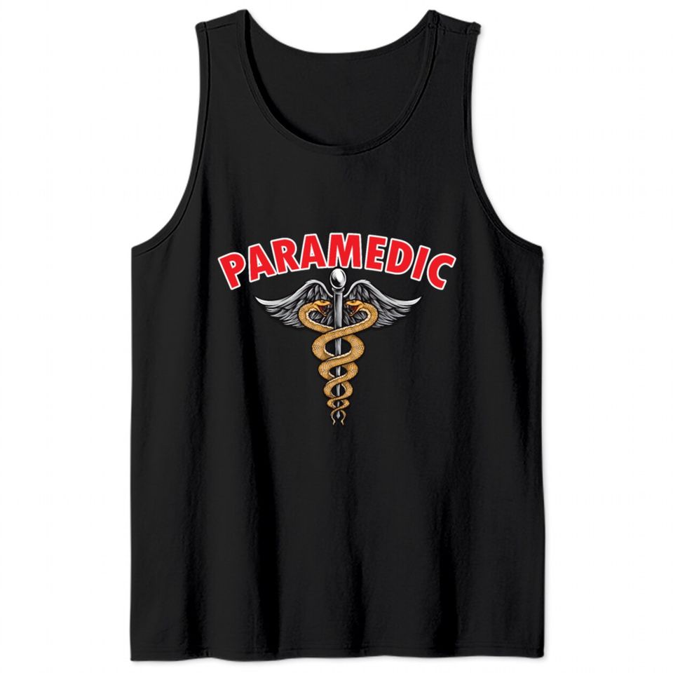 Paramedic Emergency Medical Services EMS Tank Tops