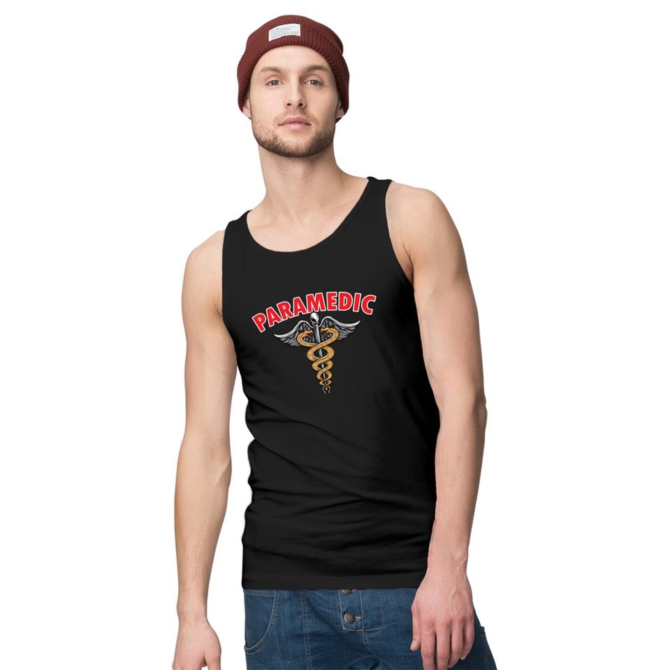 Paramedic Emergency Medical Services EMS Tank Tops