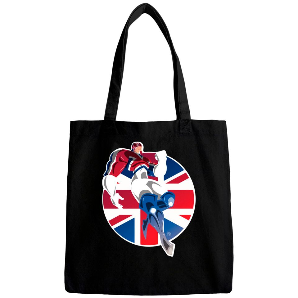 Brian B Soars - Captain Britain - Bags