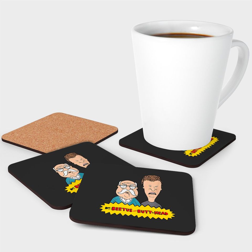 Beetus And Butt Head Classic Coasters